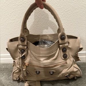 Balenciaga city bag giant hardware